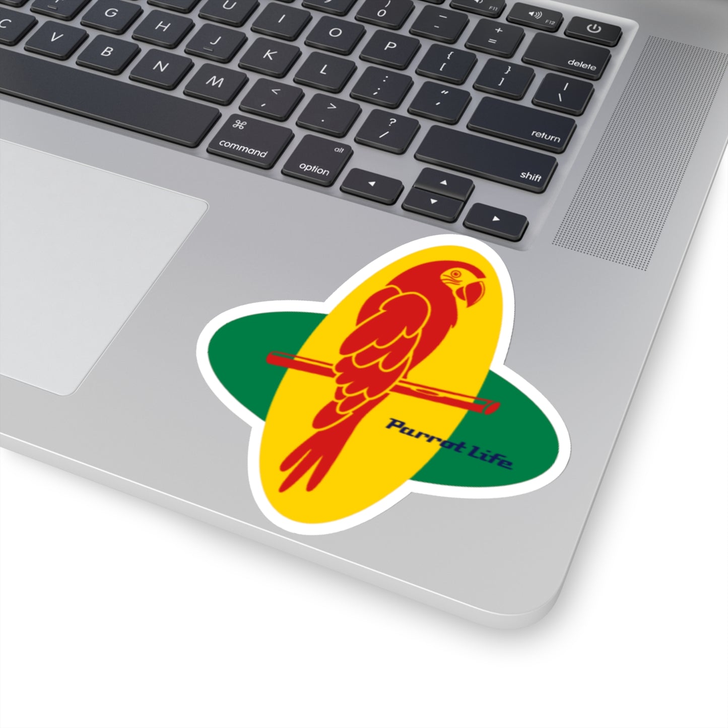 Parrot Life Logo Kiss-Cut Stickers