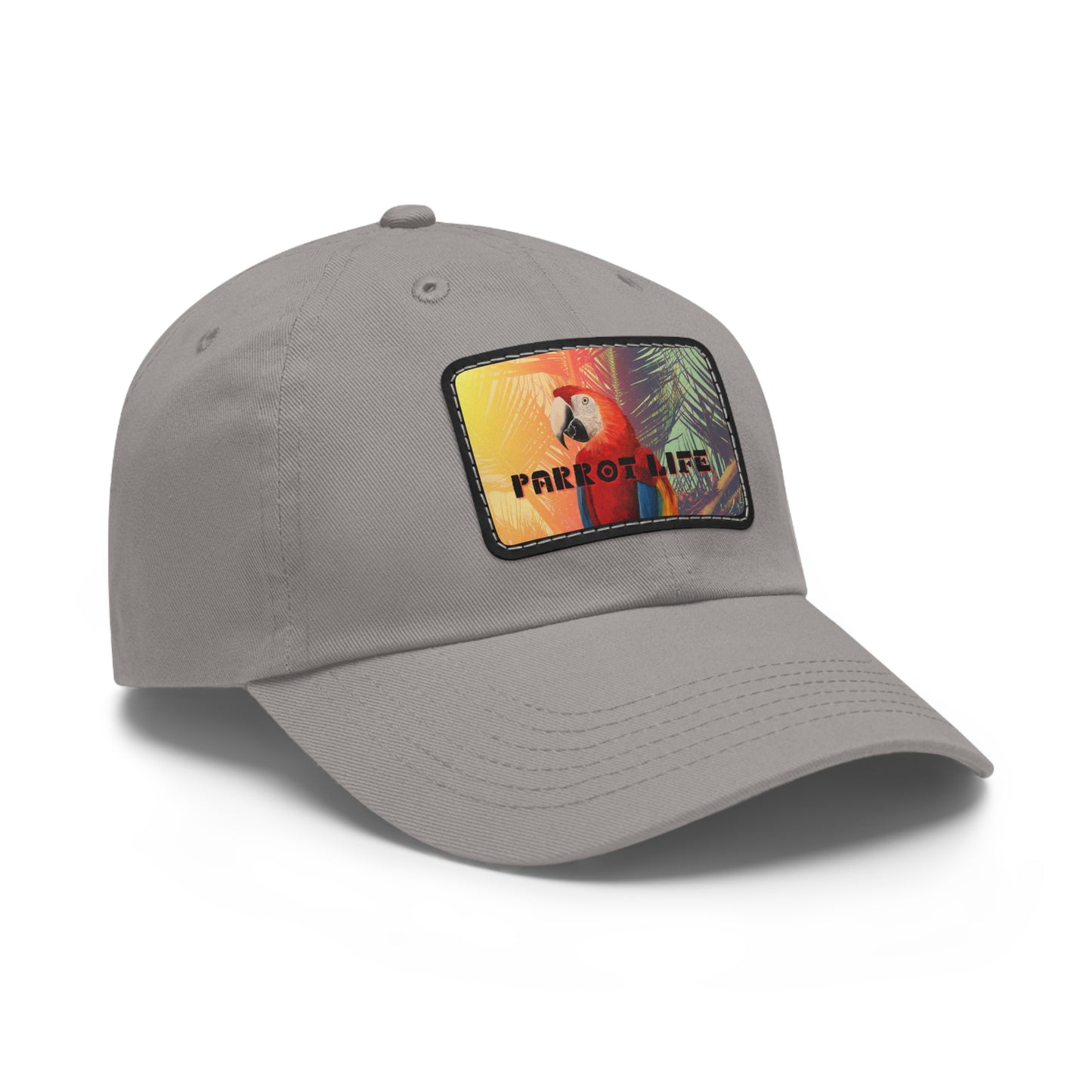 Parrot Life® Dad Hat with Faux Leather Patch