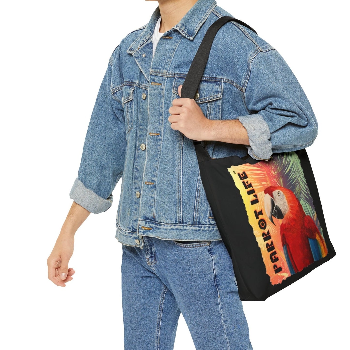 Parrot Life® Tropical Adjustable Tote Bag