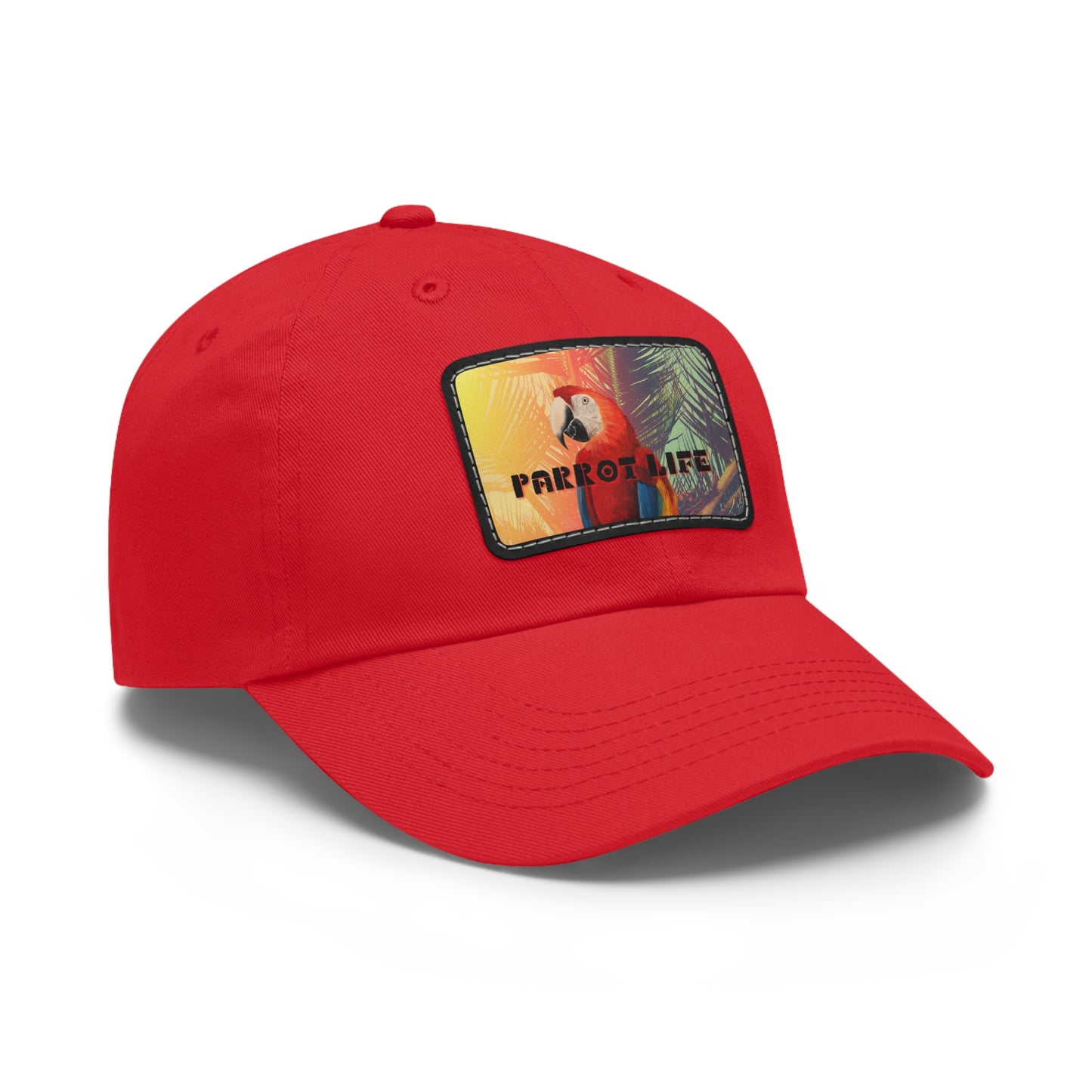 Parrot Life® Dad Hat with Faux Leather Patch