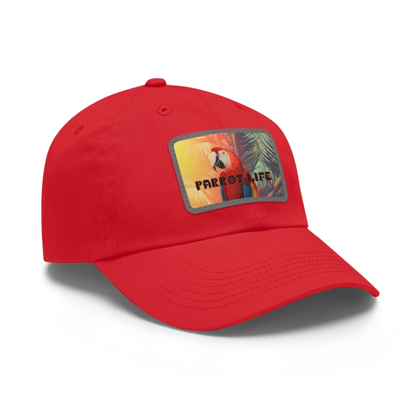 Parrot Life® Dad Hat with Faux Leather Patch
