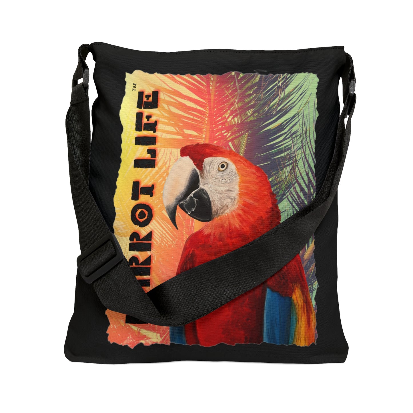 Parrot Life® Tropical Adjustable Tote Bag