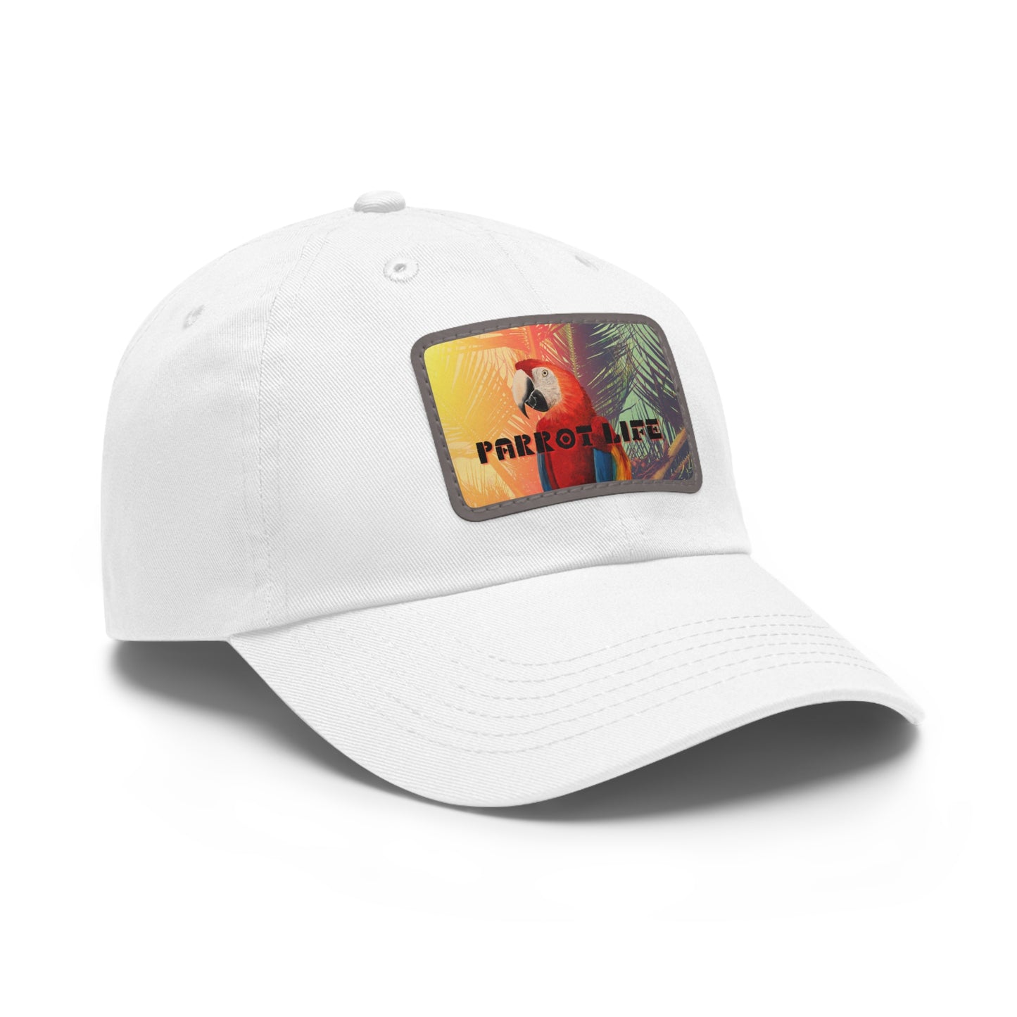 Parrot Life® Dad Hat with Faux Leather Patch