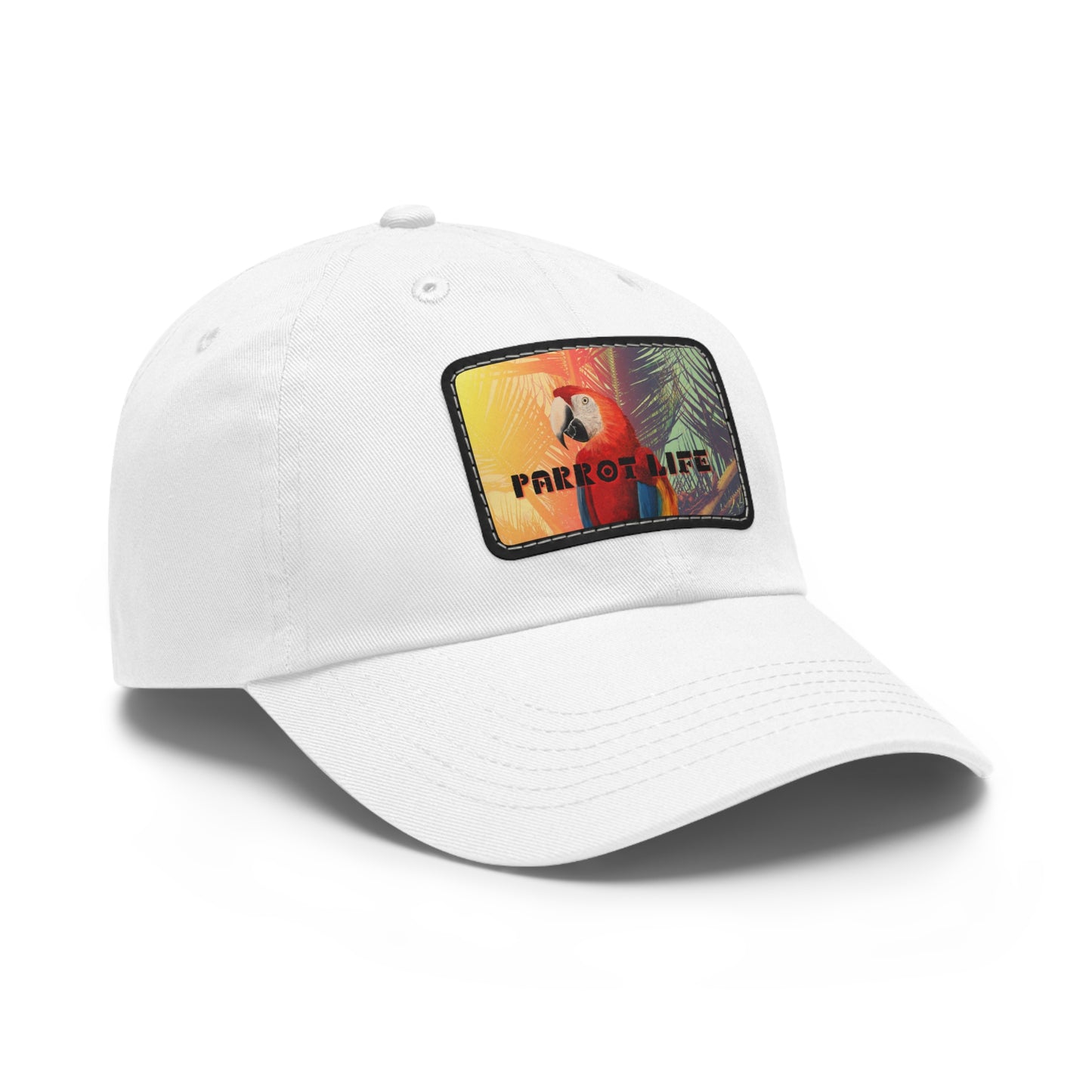 Parrot Life® Dad Hat with Faux Leather Patch