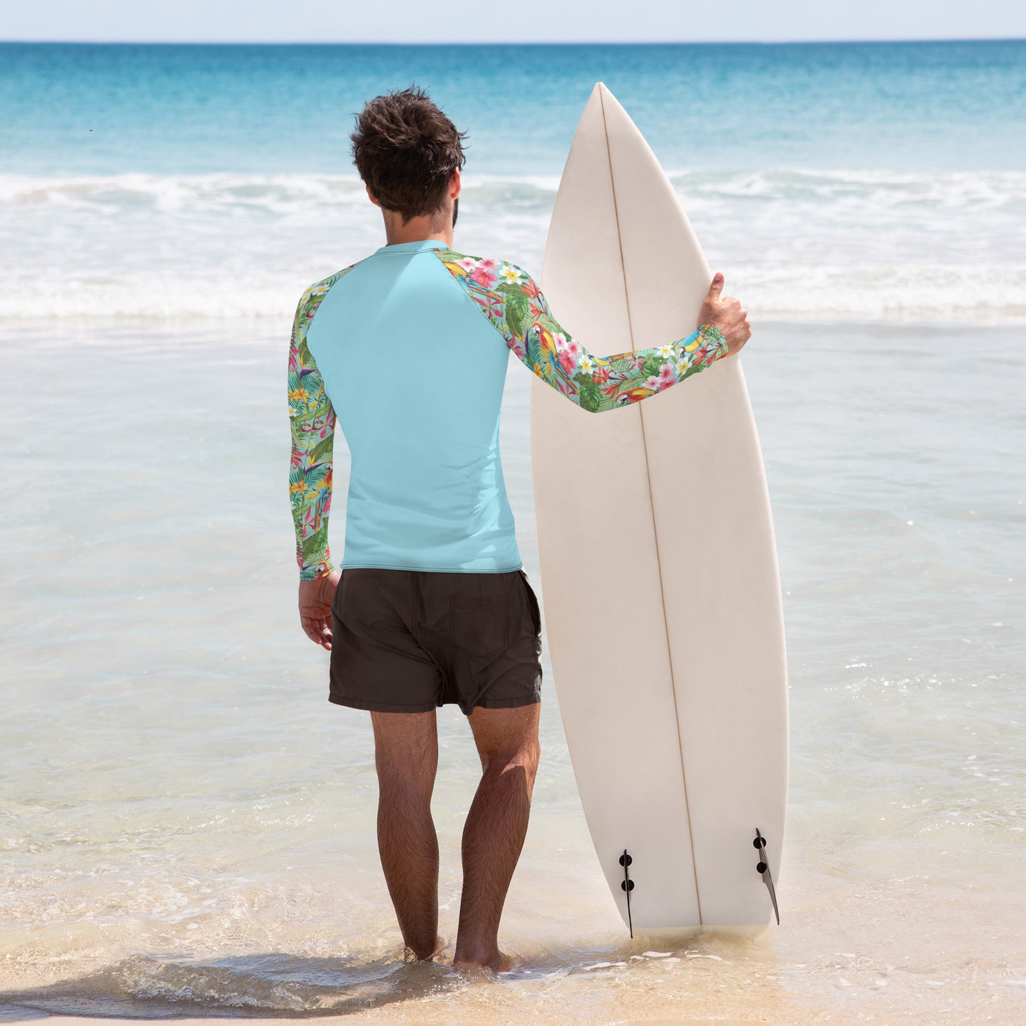 Parrot Life® Men's Swim Rash Guard