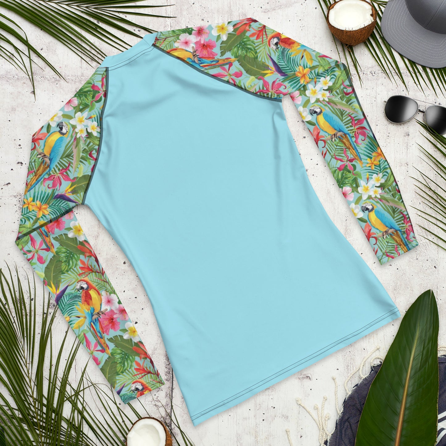 Parrot Life® Men's Swim Rash Guard