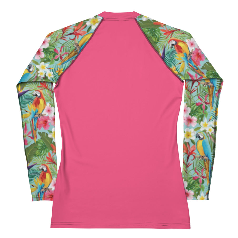 Parrot Life® Women's Swim Rash Guard