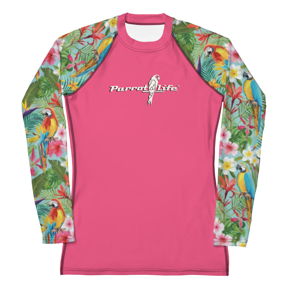 Parrot Life® Women's Swim Rash Guard