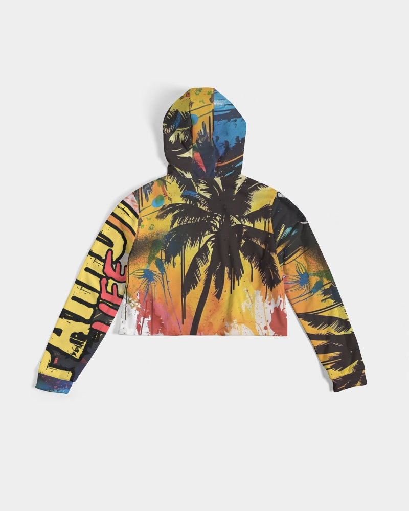 Parrot Life Women's Cropped Hoodie
