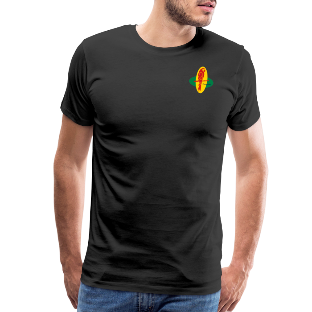 Parrot Life Ringo Logo Mens T-Shirt Sizes to 5XL - black