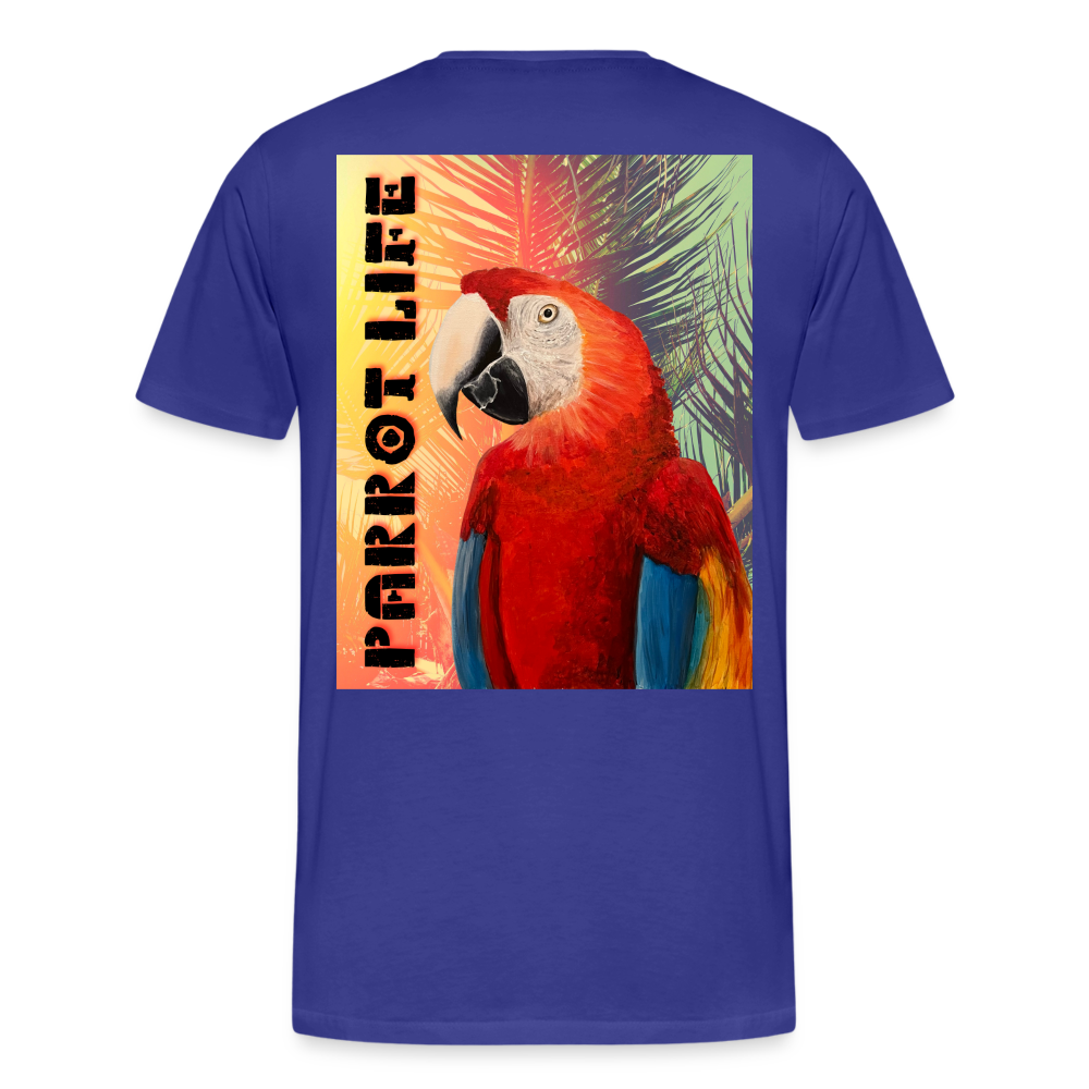 Parrot Life Ringo Logo Mens T-Shirt Sizes to 5XL - royal blue