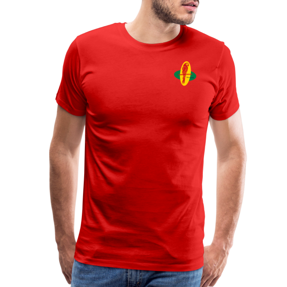 Parrot Life Ringo Logo Mens T-Shirt Sizes to 5XL - red