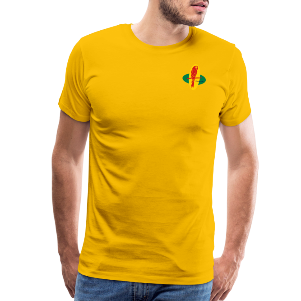 Parrot Life Ringo Logo Mens T-Shirt Sizes to 5XL - sun yellow