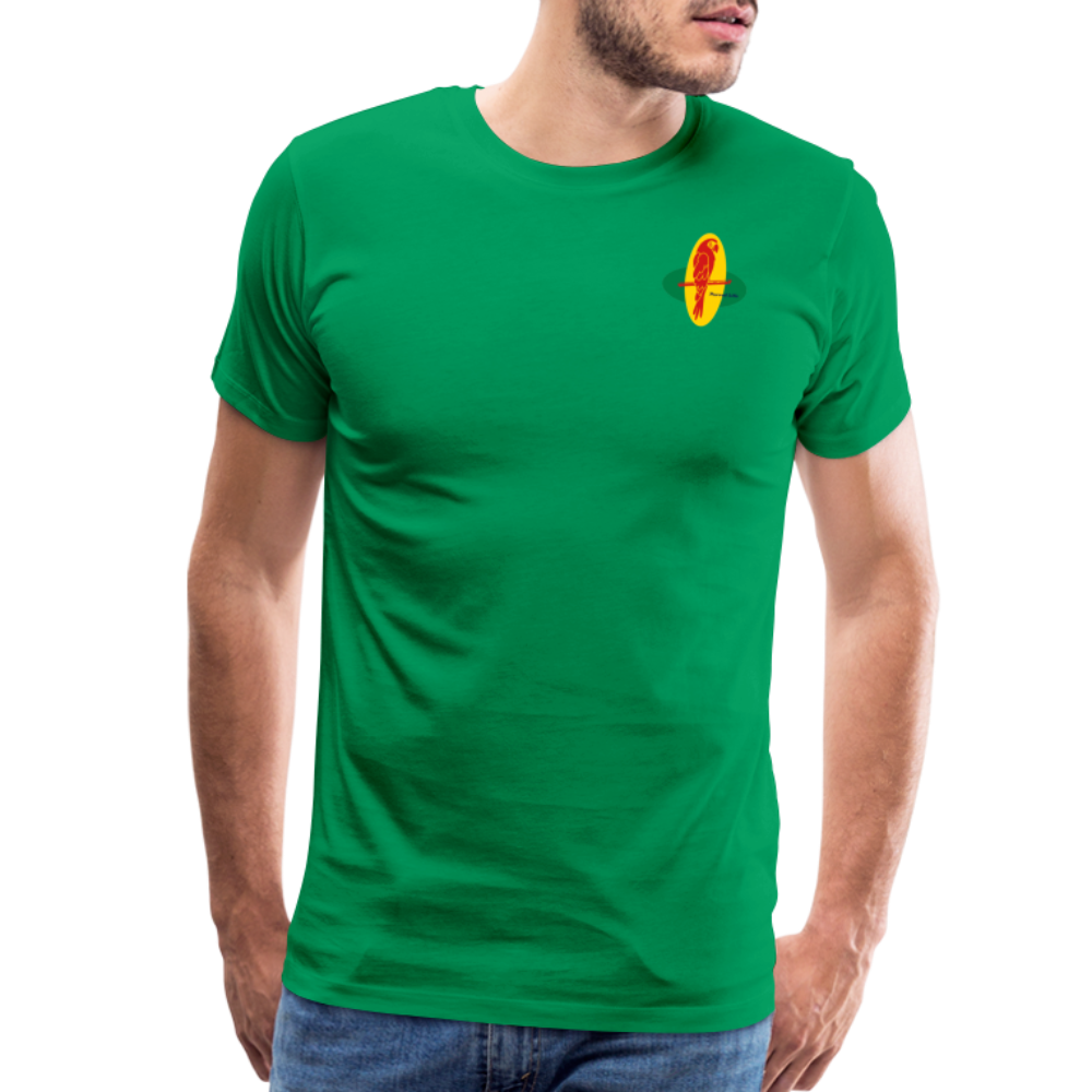 Parrot Life Ringo Logo Mens T-Shirt Sizes to 5XL - kelly green