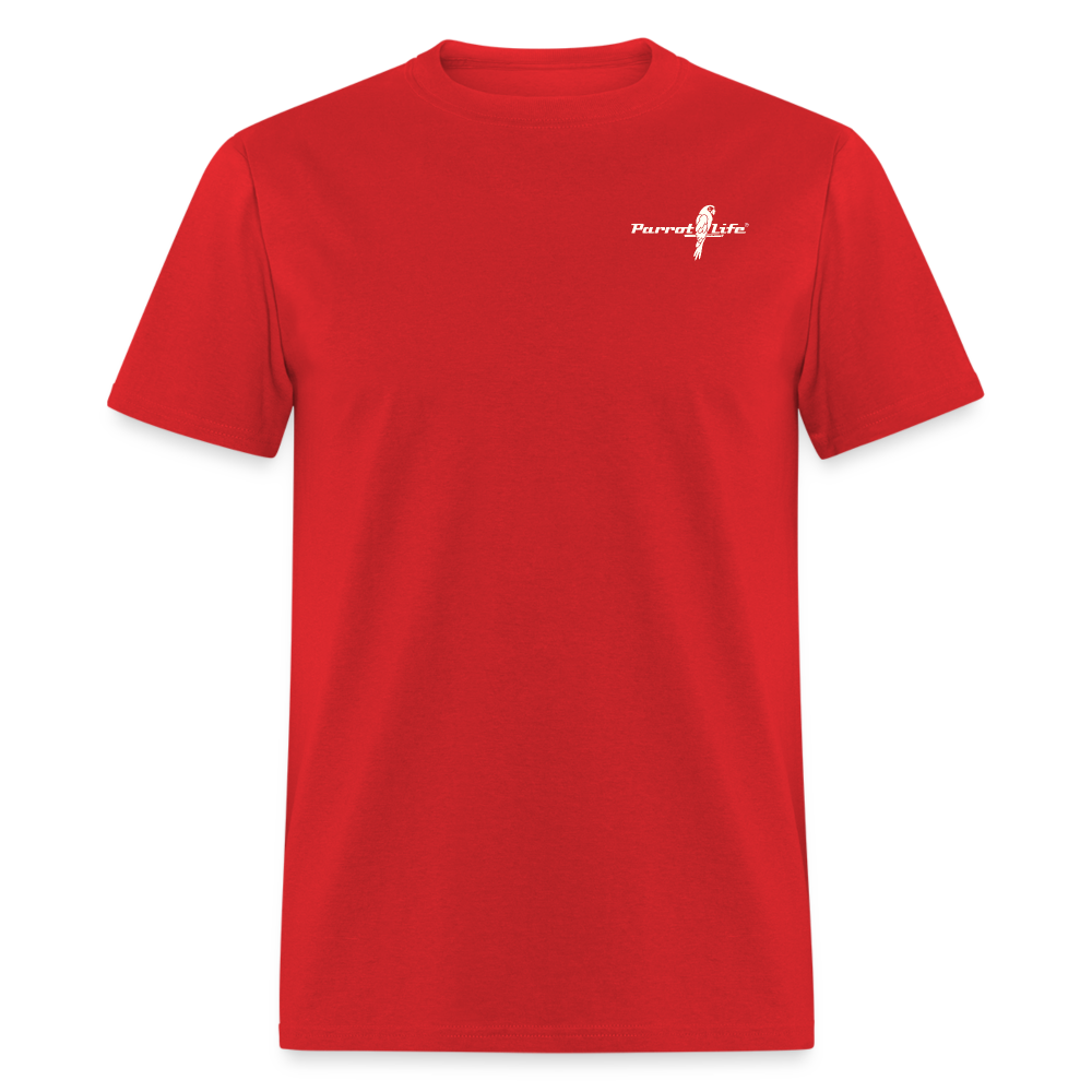 Parrot Life® Parrots Unisex Classic T-Shirt - red
