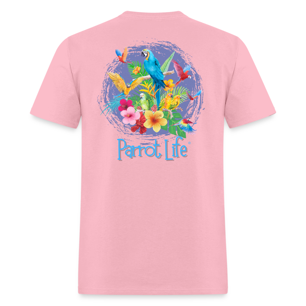 Parrot Life® Parrots Unisex Classic T-Shirt - pink