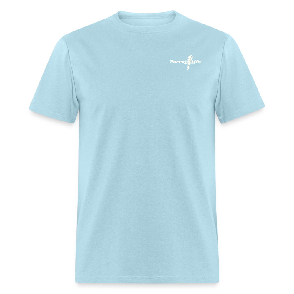 Parrot Life® Parrots Unisex Classic T-Shirt - powder blue