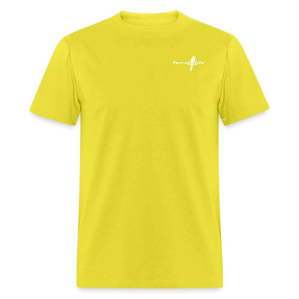 Parrot Life® Parrots Unisex Classic T-Shirt - yellow