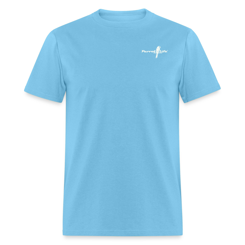 Parrot Life® Parrots Unisex Classic T-Shirt - aquatic blue