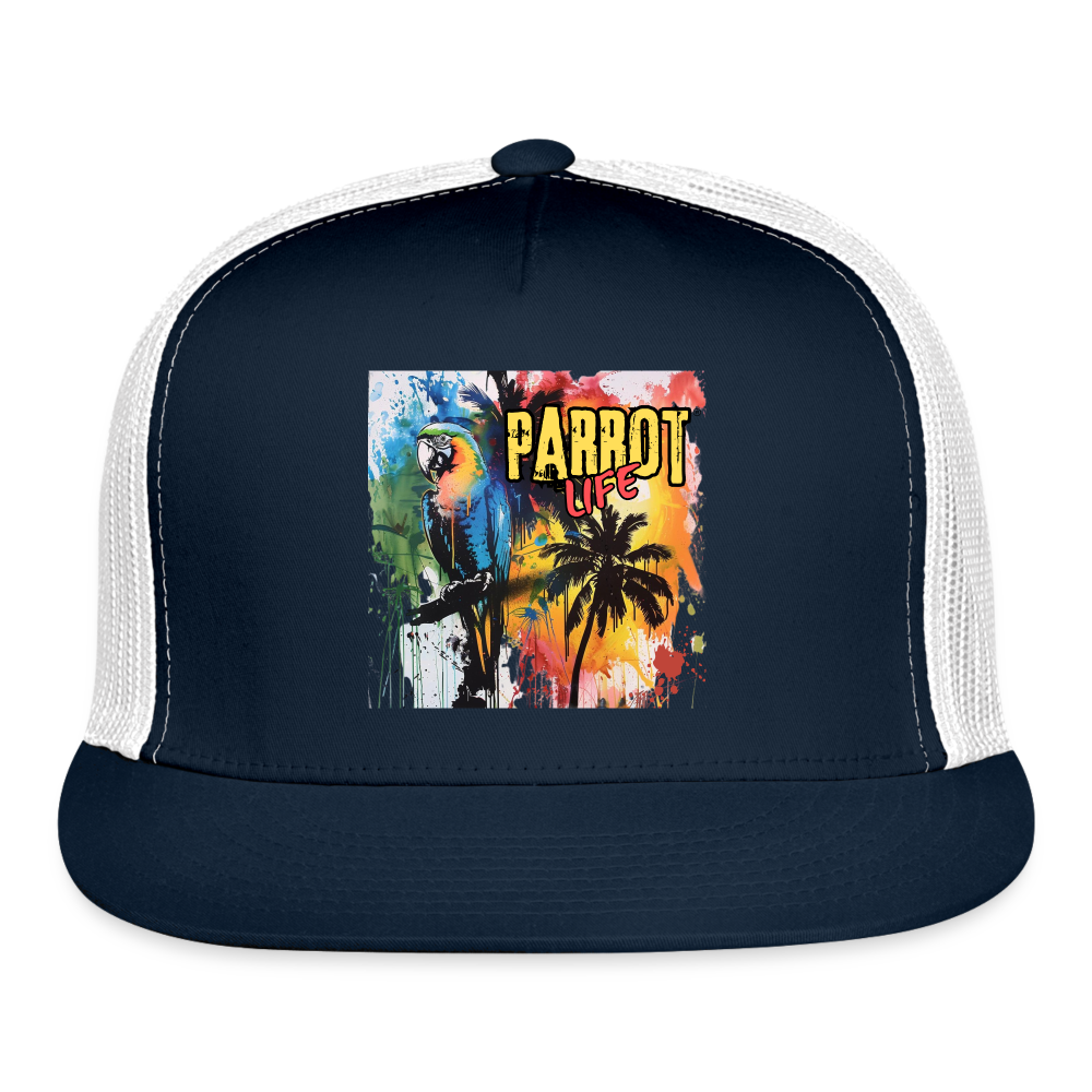Parrot Life® Trucker Cap - navy/white