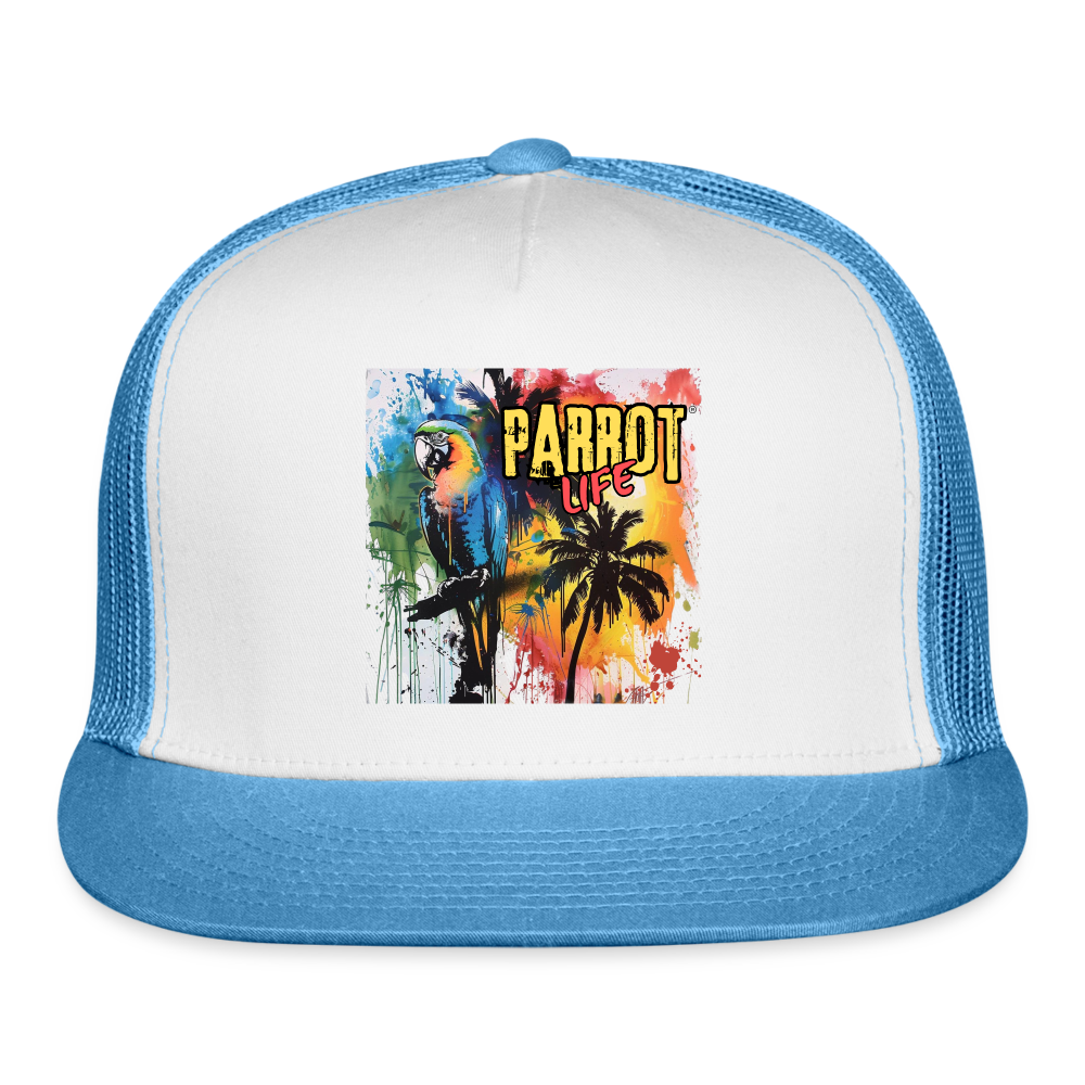 Parrot Life® Trucker Cap - white/blue
