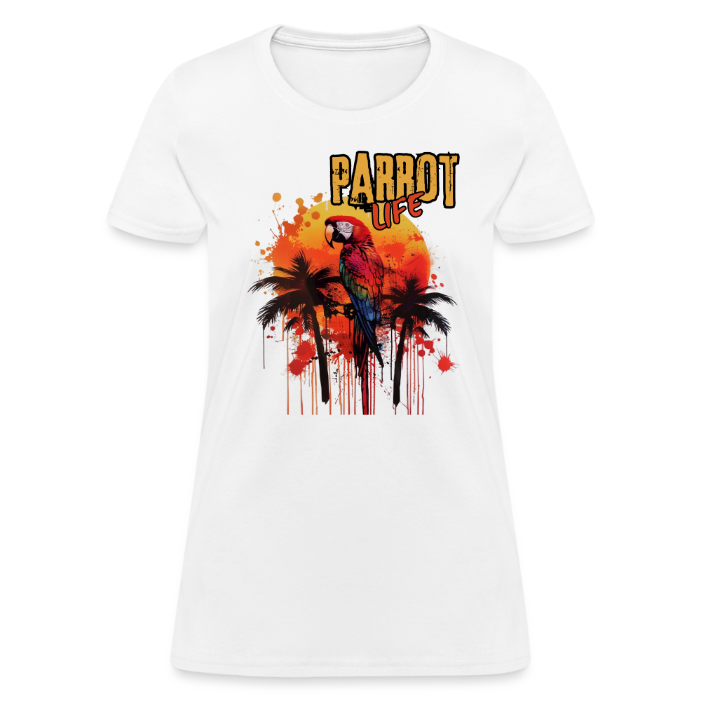 Parrot Life Women's T-Shirt - white