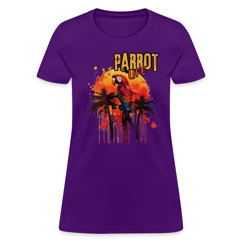 Parrot Life Women's T-Shirt - purple
