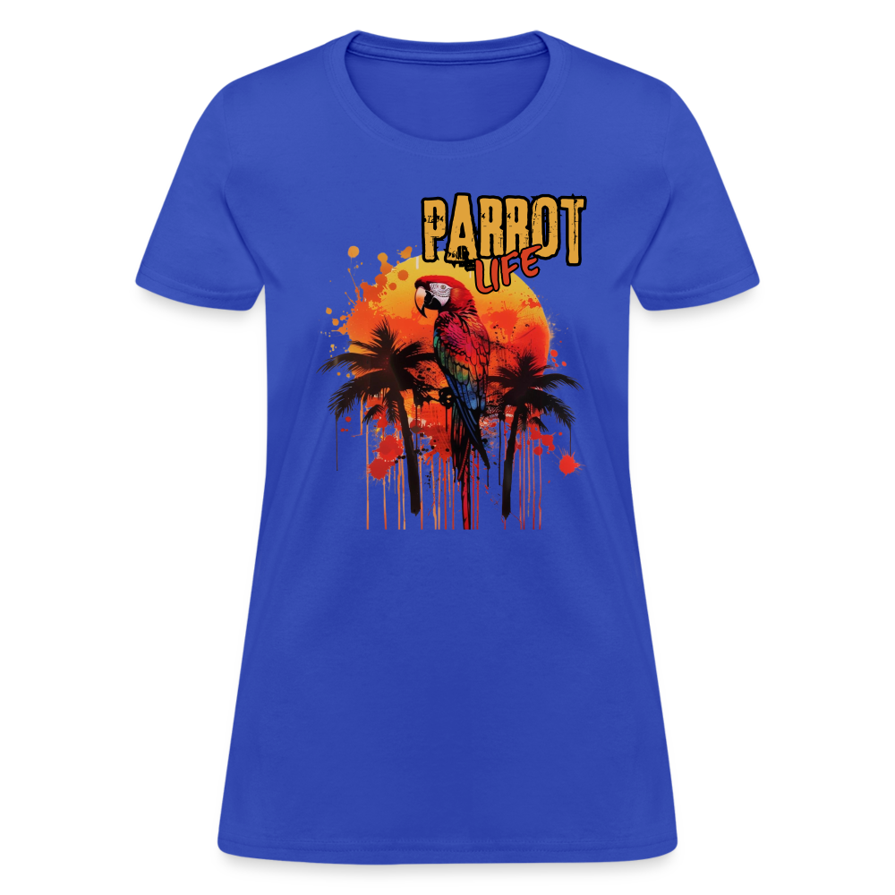 Parrot Life Women's T-Shirt - royal blue
