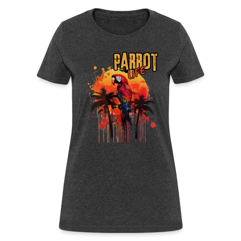 Parrot Life Women's T-Shirt - heather black