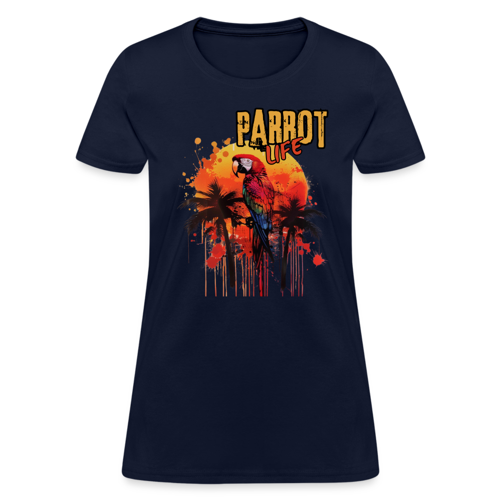 Parrot Life Women's T-Shirt - navy