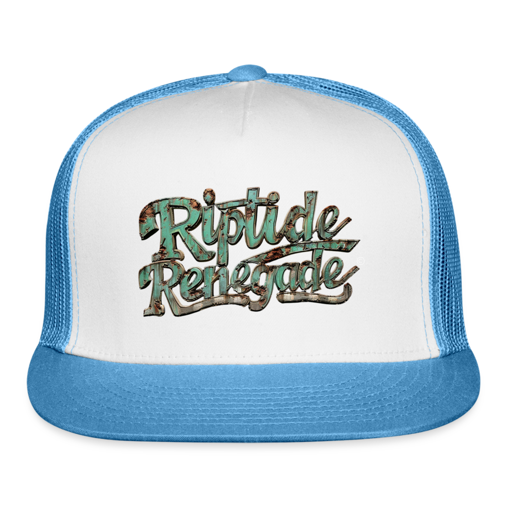 Riptide Renegade Band Trucker Cap - white/blue