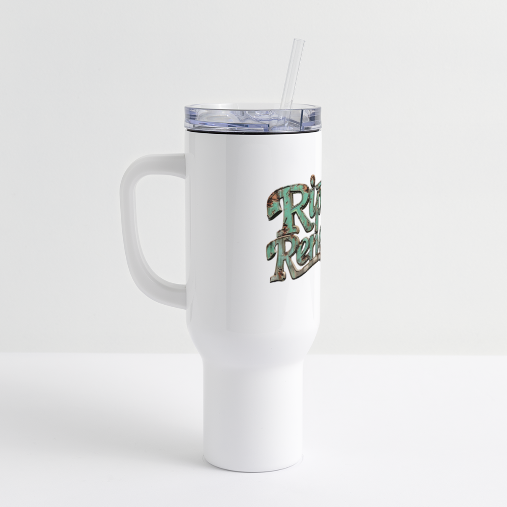 Riptide Renegade 40 oz Travel Tumbler - white