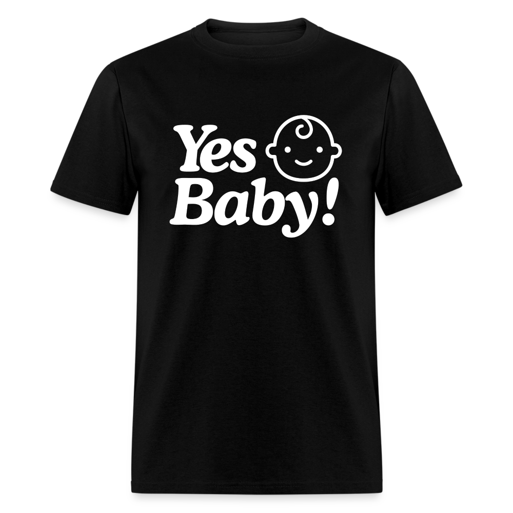 Yes Baby! (w/Baby Head) Riptide Renegade Unisex T-Shirt - black