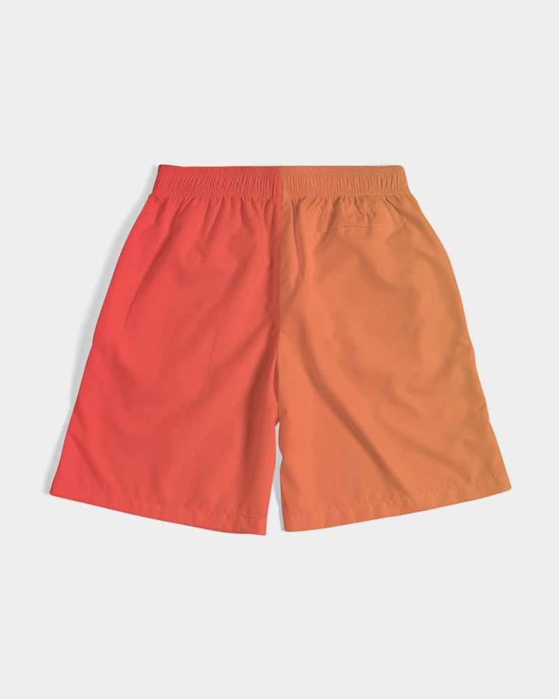 Parrot Life® Orange Red Gradient Men's Shorts