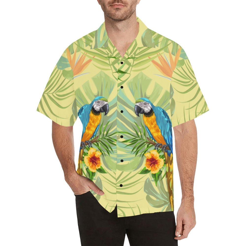 Tropical Parrot Hawaiian Shirt