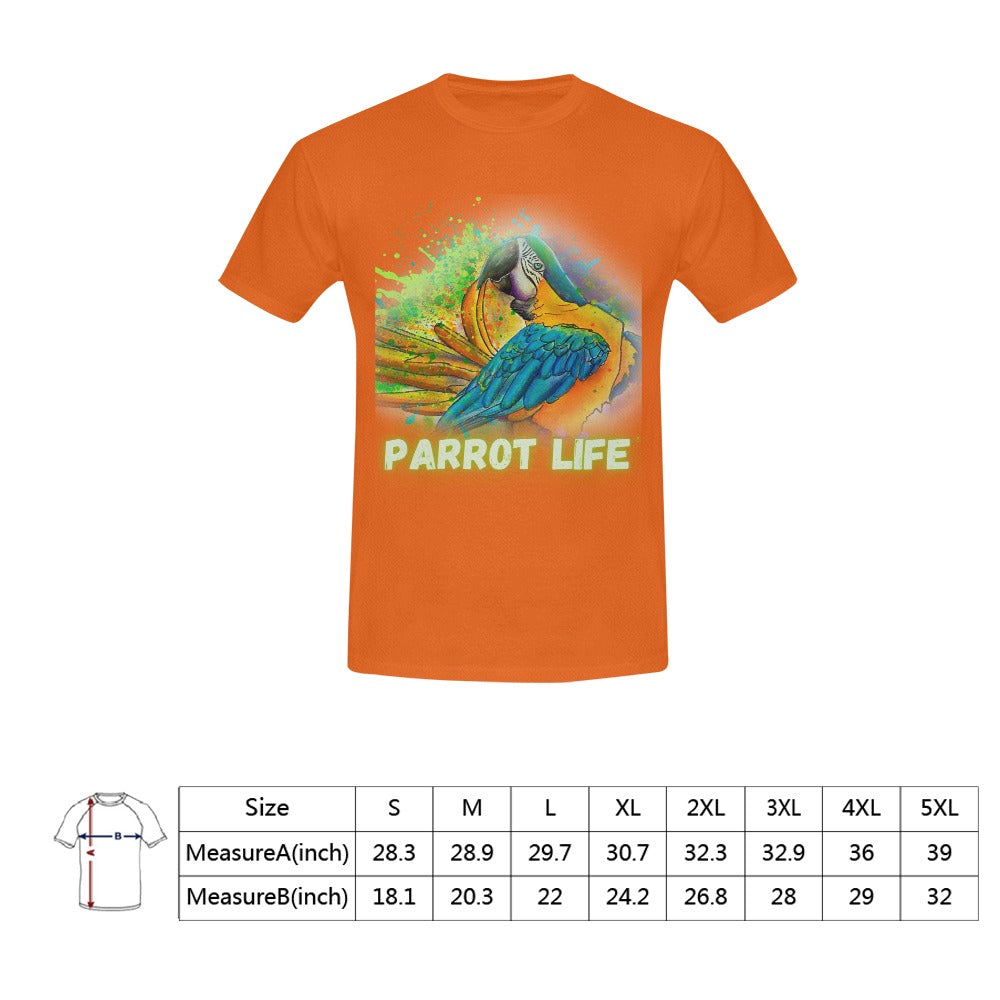 Parrot Life® Mens Tshirt sizes to 5XL