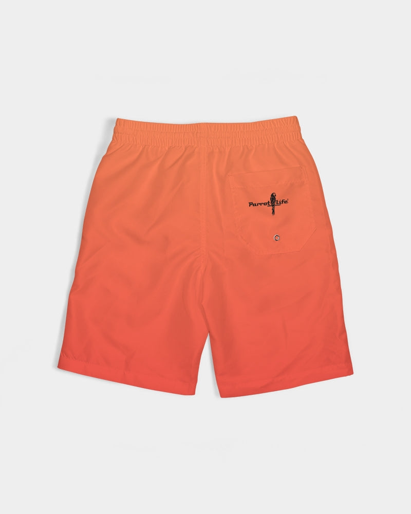 Parrot Life® Orange Gradient Boys Swim Trunk
