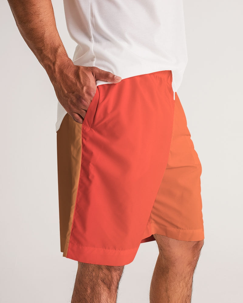 Parrot Life® Orange Red Gradient Men's Shorts