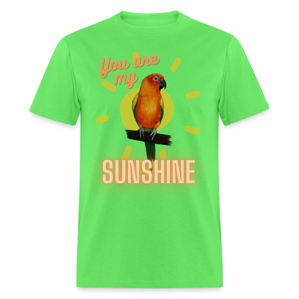 Parrot Life You are my SUNSHINE Unisex Classic T-Shirt - kiwi