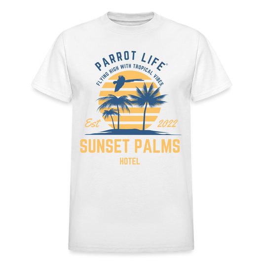 Parrot Life Ultra Cotton Adult T-Shirt - white