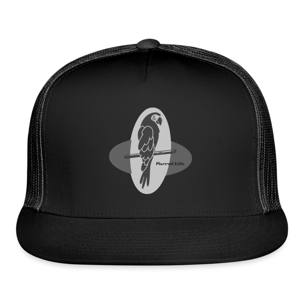 Parrot Life Logo Mono Haat - black/black