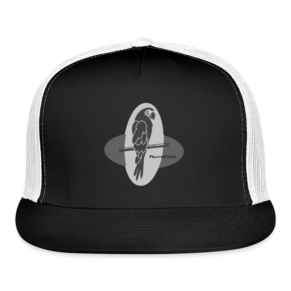 Parrot Life Logo Mono Haat - black/white