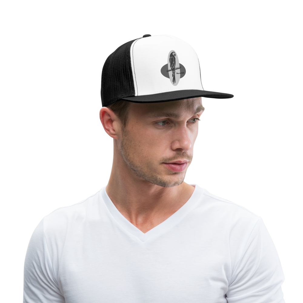 Parrot Life Logo Mono Haat - white/black