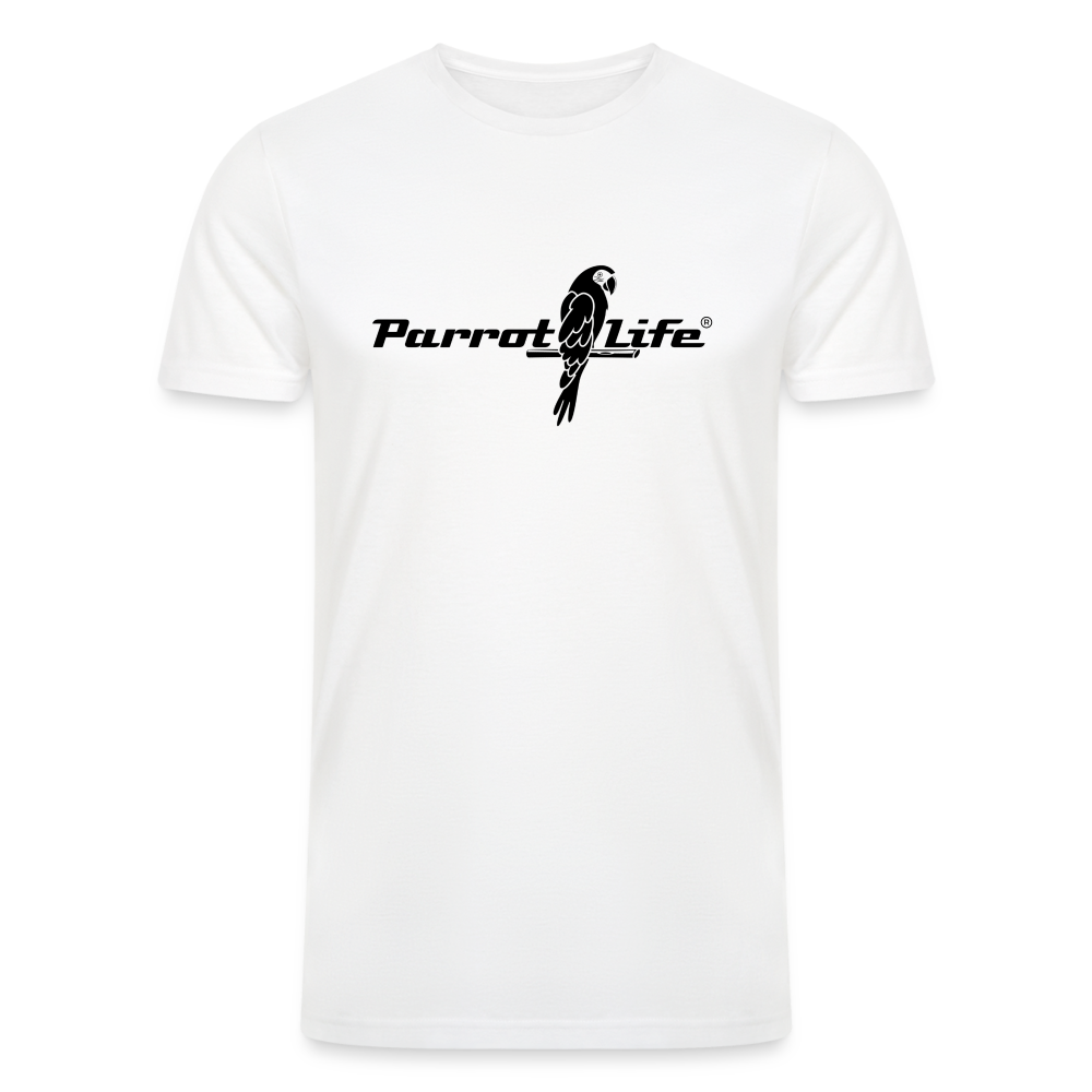 Parrot Life® Men’s Tri-Blend Sustainable Organic T-Shirt - white