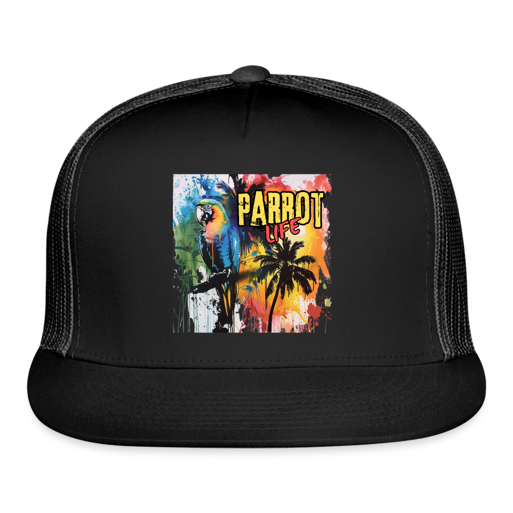 Parrot Life® Trucker Cap - black/black