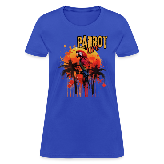 Parrot Life Women's T-Shirt - royal blue