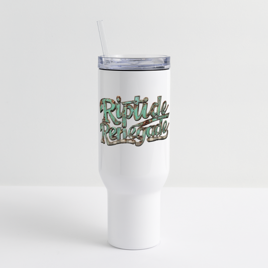 Riptide Renegade 40 oz Travel Tumbler - white