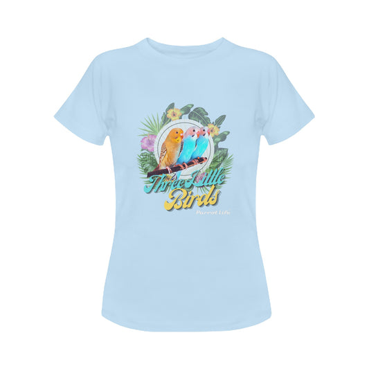 Parrot Life® Three Little Birds Womens T-Shirt