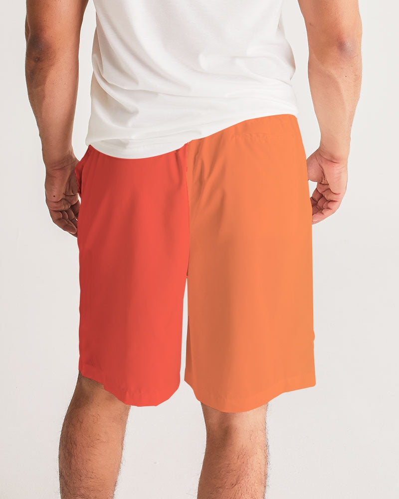 Parrot Life® Orange Red Gradient Men's Shorts