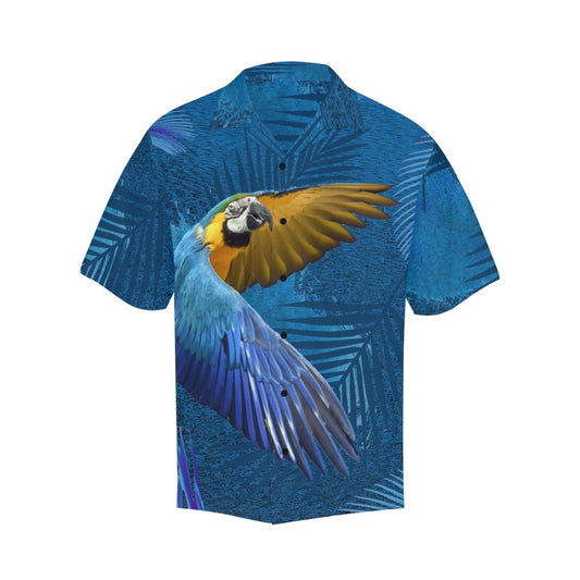 Flying Macaw Men's Hawaiin Shirt Sizes up to 5XL